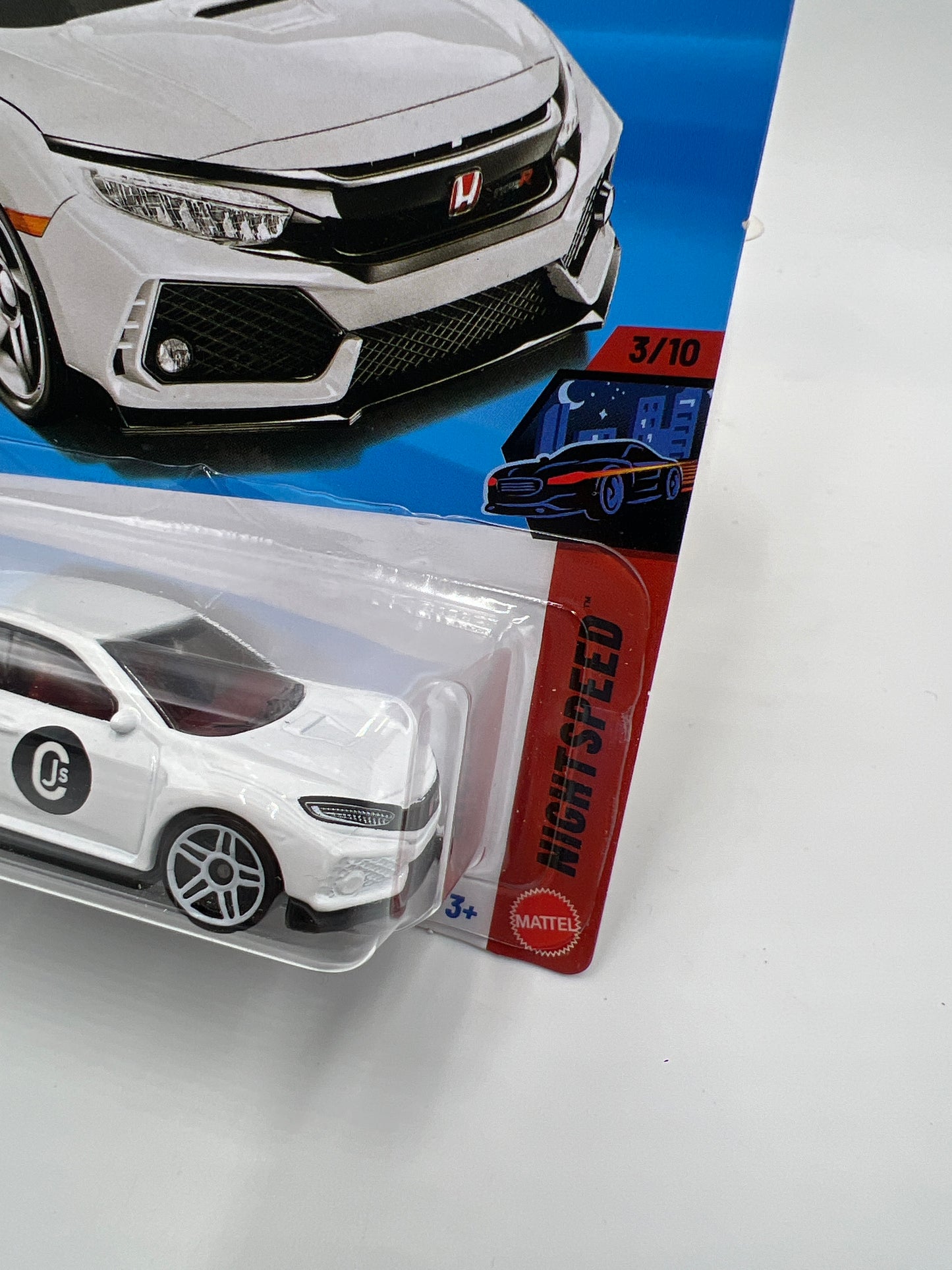 2026 Hot Wheels A Case Nightspeed #11 2018 Honda Civic Type R White 76C