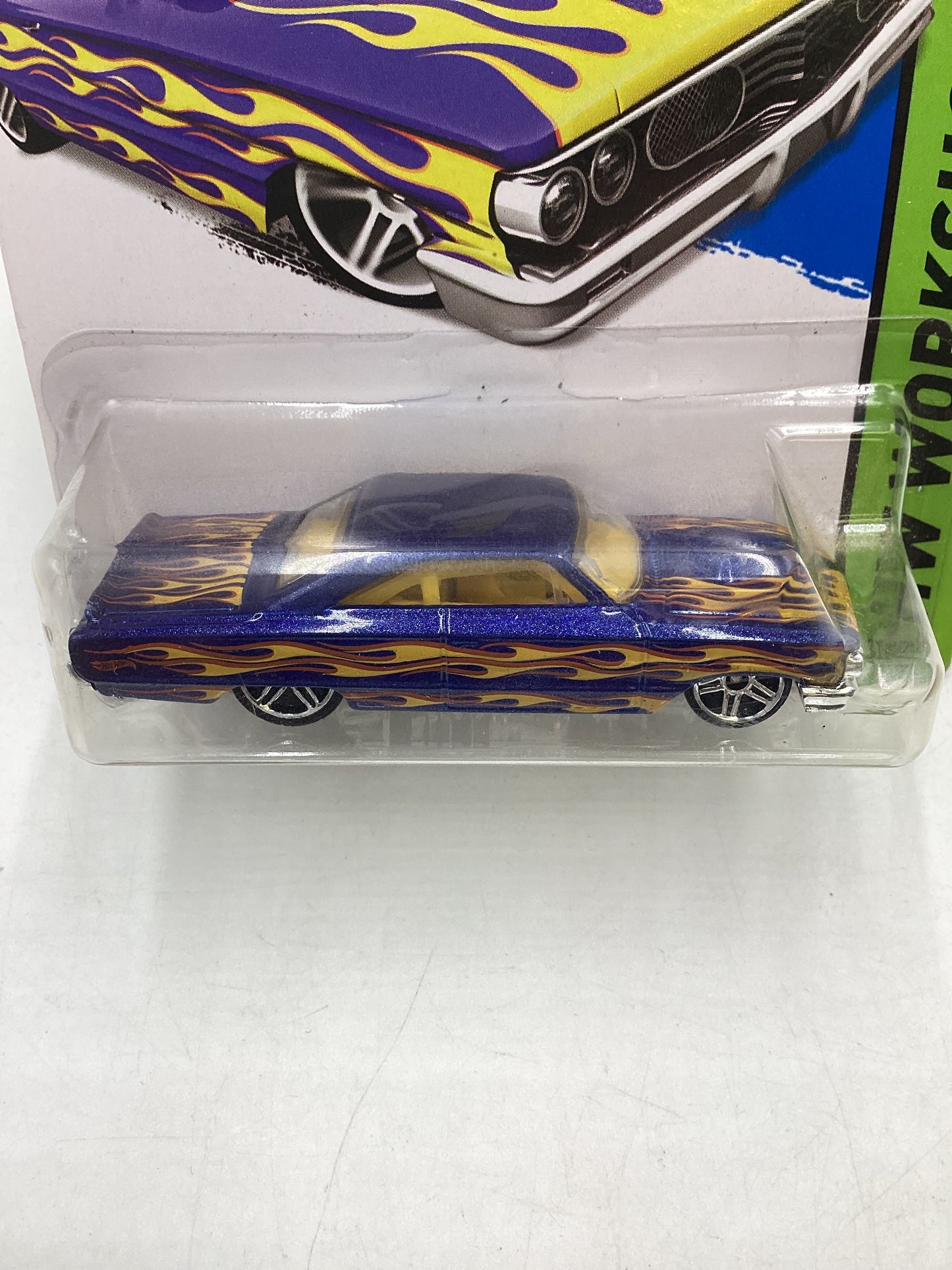 2013 Hot Wheels Kmart KDay Custom 64 Galaxie 500 Blue #218 235B