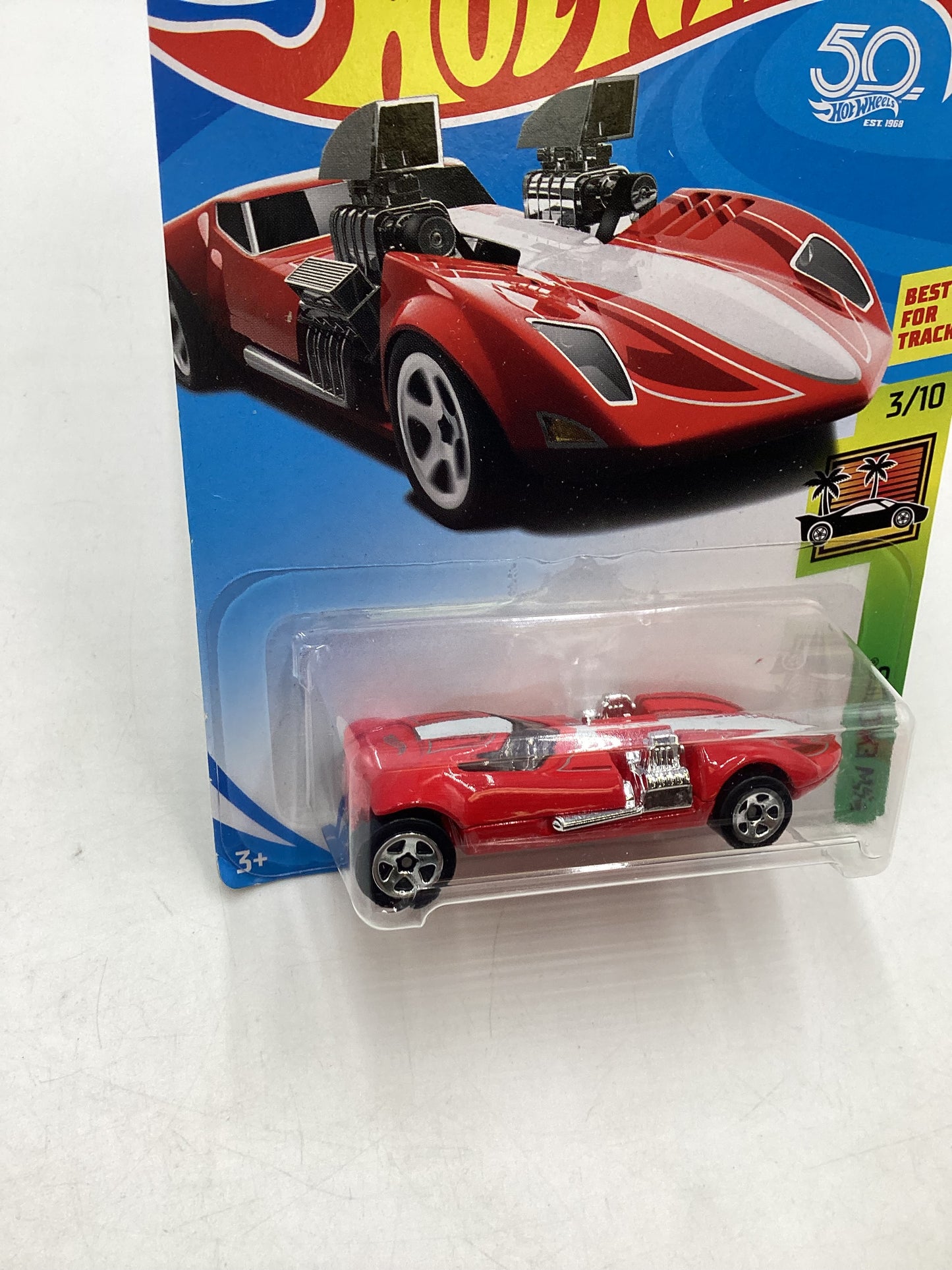 2018 Hot Wheels #074 Twin Mill Red 59E