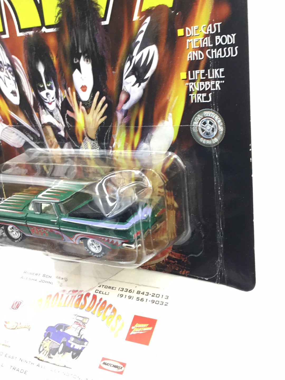 Johnny Lightning Kiss 1959 El Camino (Bad Card)