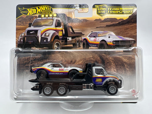 2026 Hot Wheels Team Transport #92 67 Off Road Tout Terrain Camaro & Terra Torque 279D