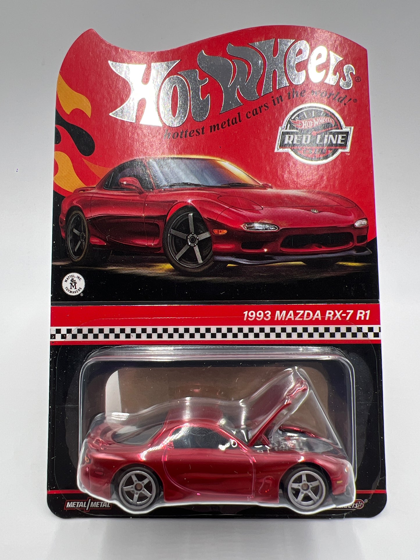 2024 Hot Wheels RLC 1993 Mazda RX-7 R1 Red W/Protector