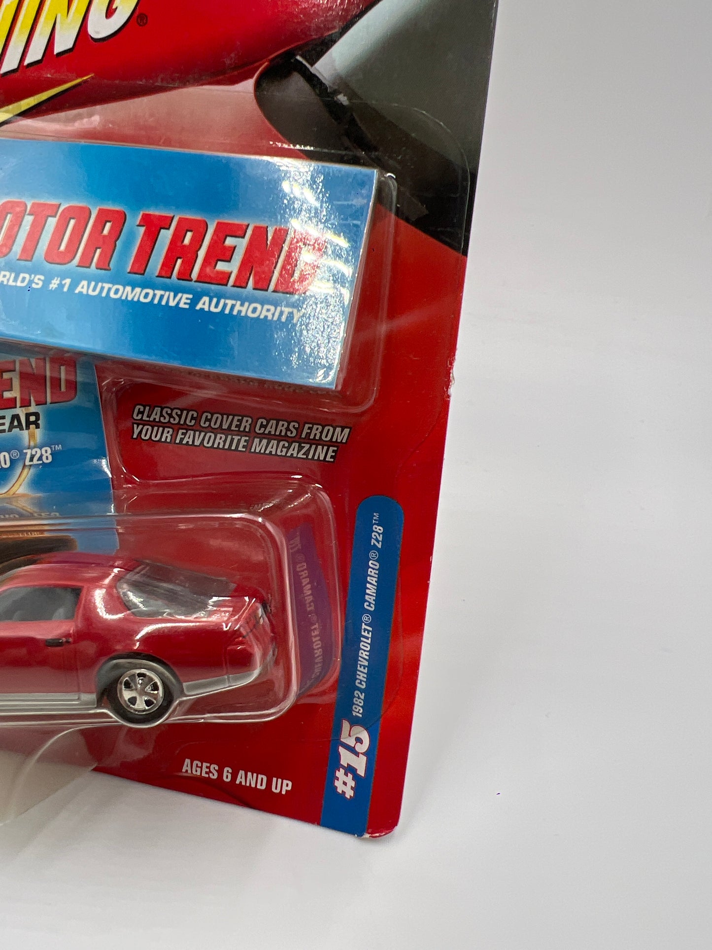 Johnny Lightning Motor Trend #15 1982 Chevrolet Camaro Z28 Red 228A