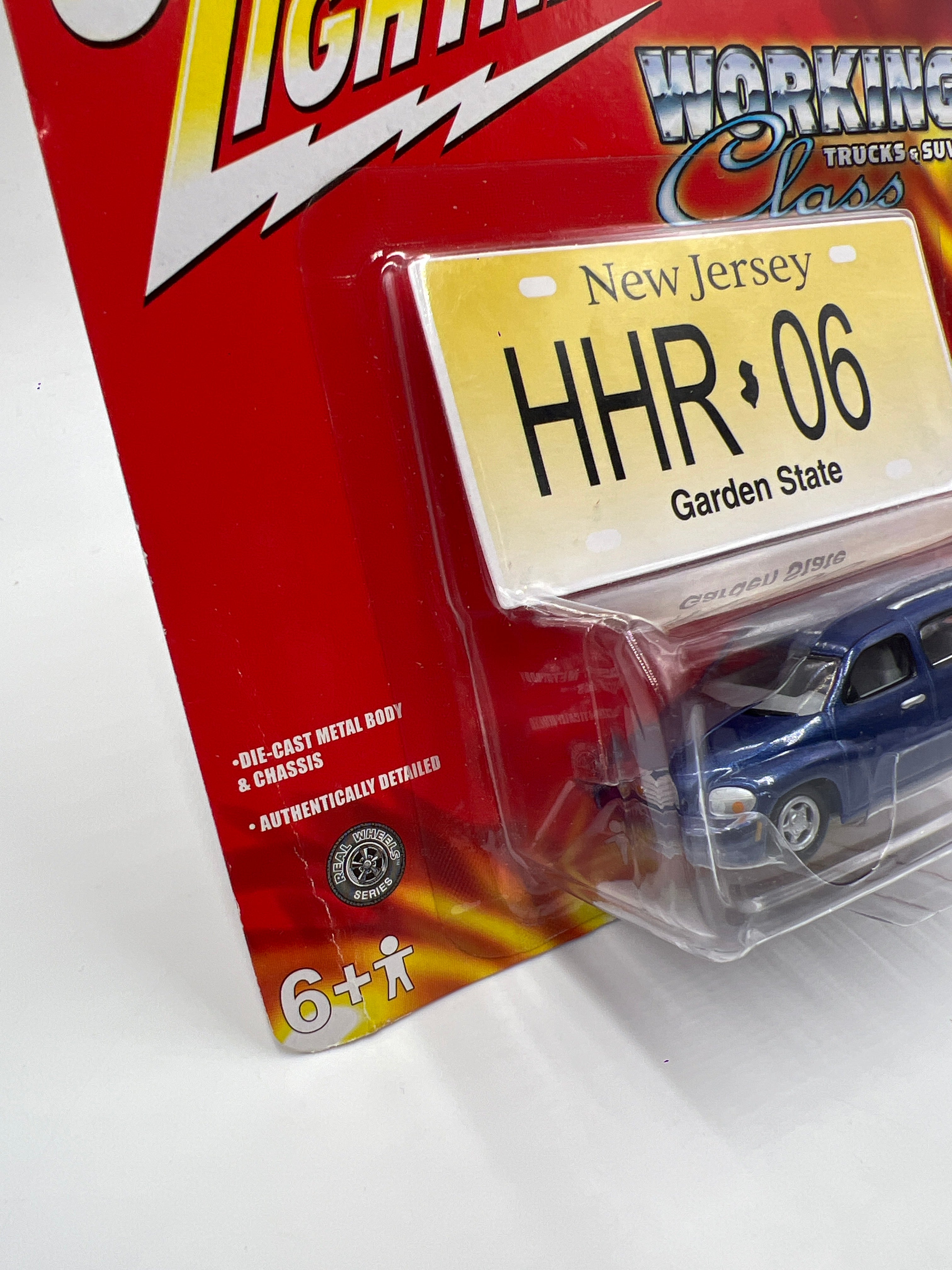 Johnny Lightning Working Class #1 2006 Chevy HHR Blue Card Not