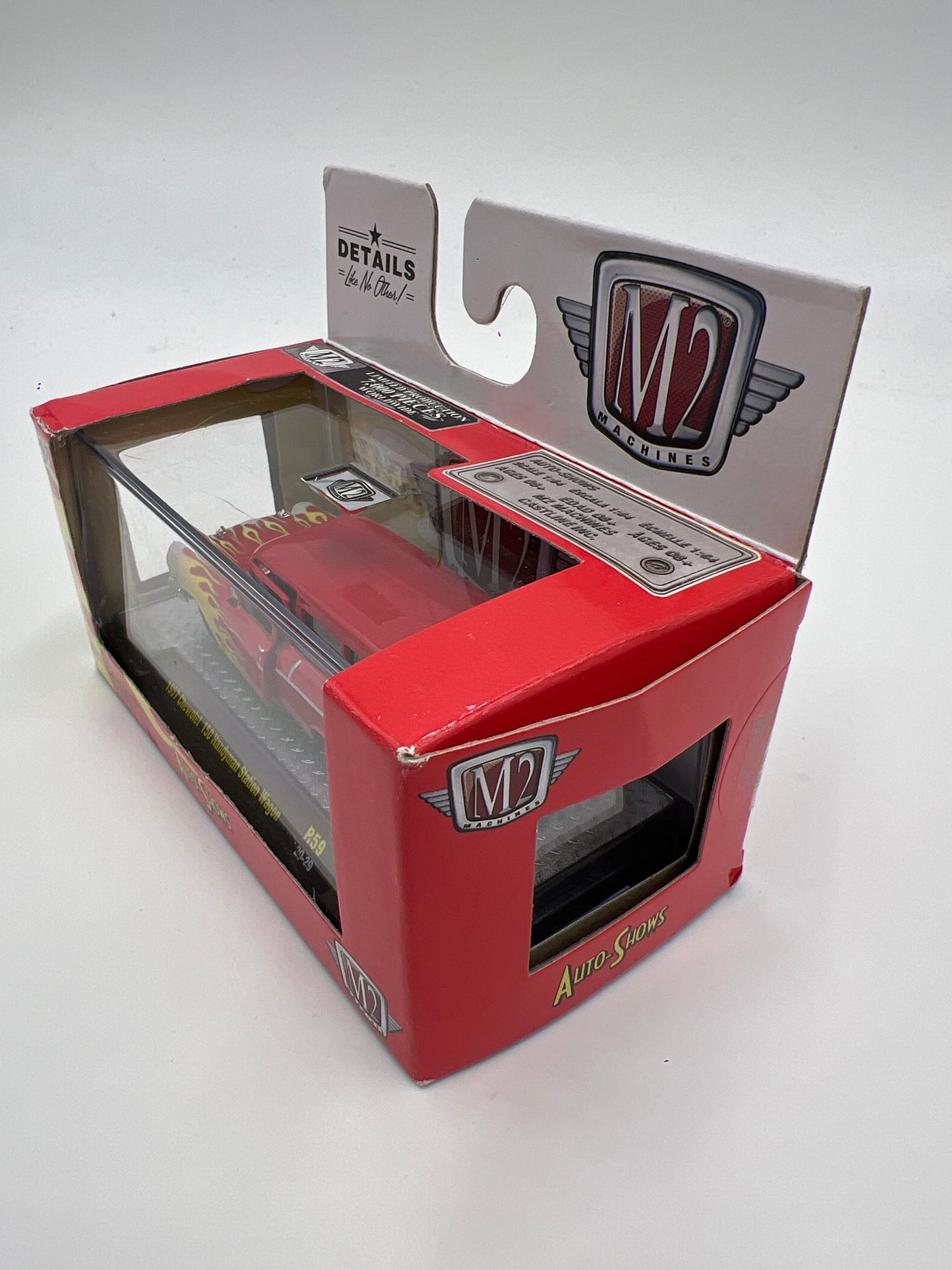 M2 Machines Auto Shows 1957 Chevrolet 150 Handyman Station Wagon Red R59