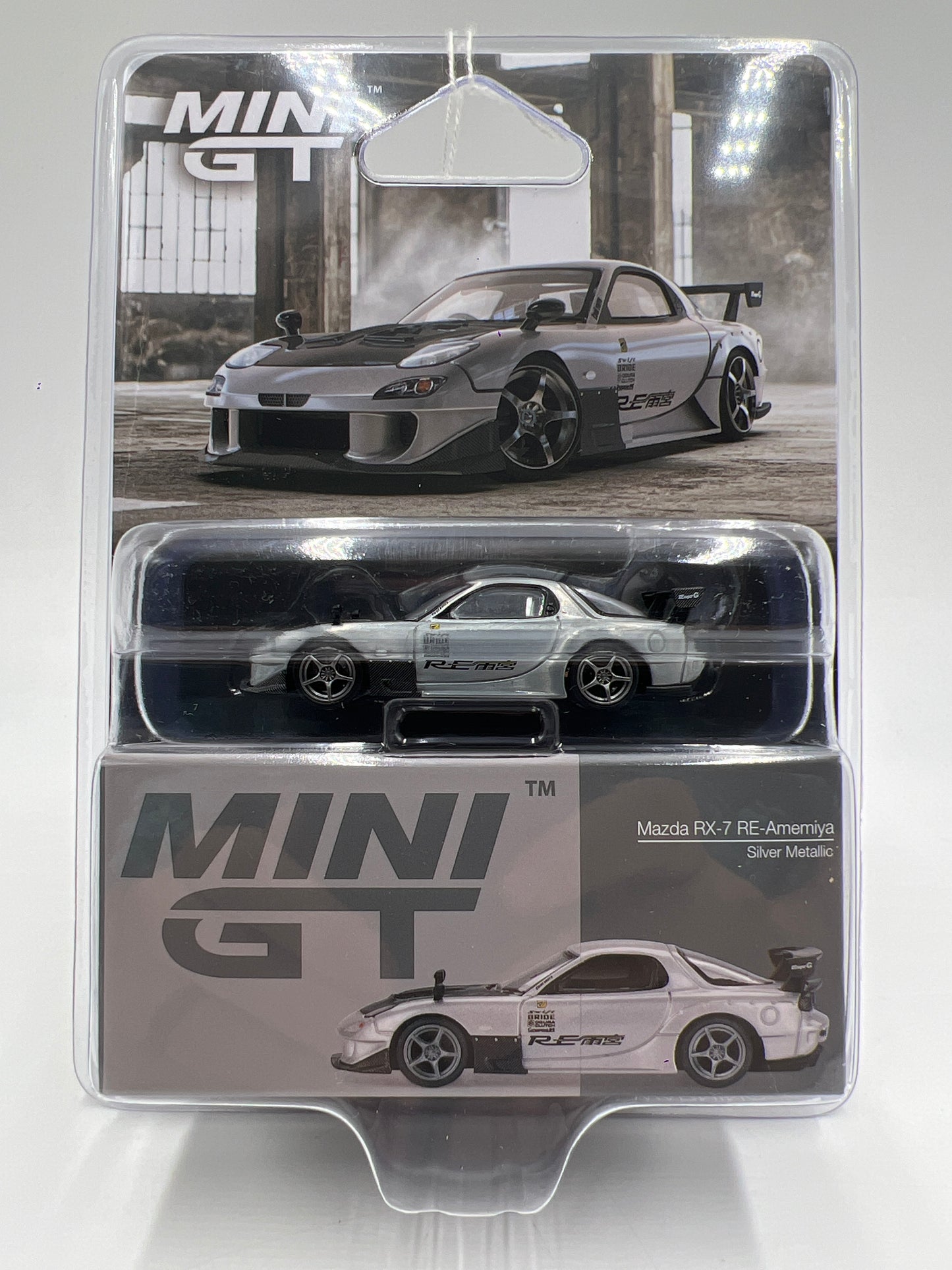 Mini GT #1106 CHASE Mazda RX-7 RE-Amemiya Silver