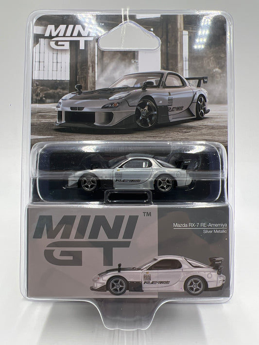 Mini GT #1106 CHASE Mazda RX-7 RE-Amemiya Silver