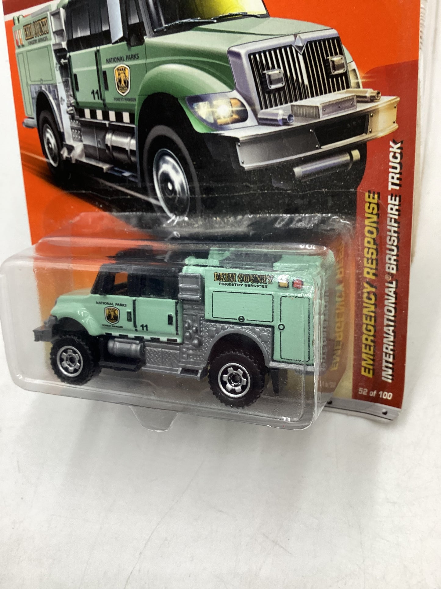 Matchbox Emergency Response International Brushfire Truck national parks