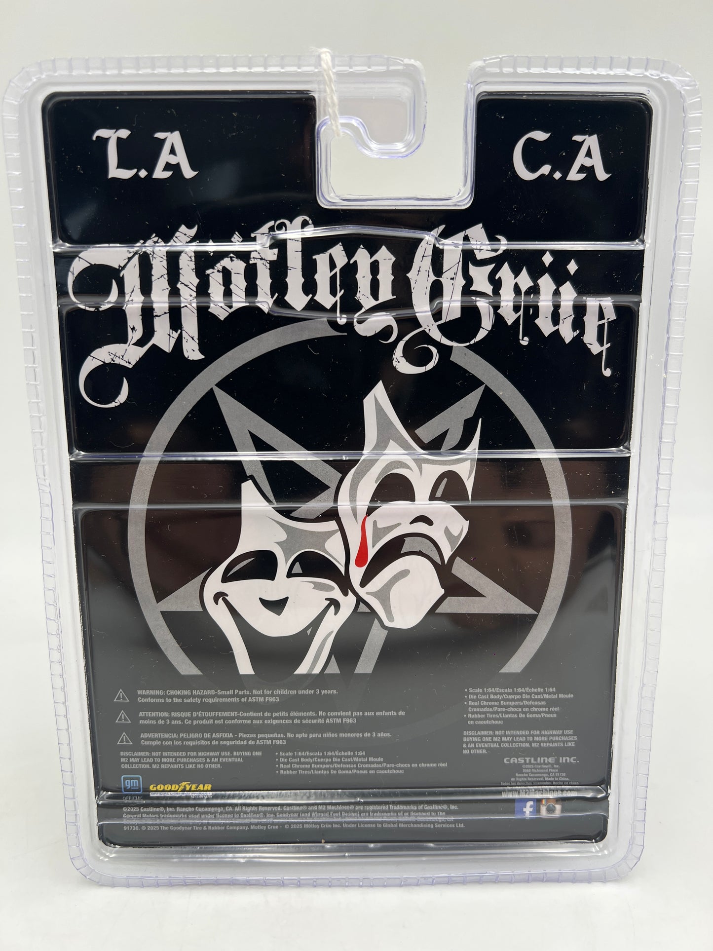 M2 Machines R04 Rock Legends Motley Crue 1970 Chevrolet Chevelle SS 454 Black