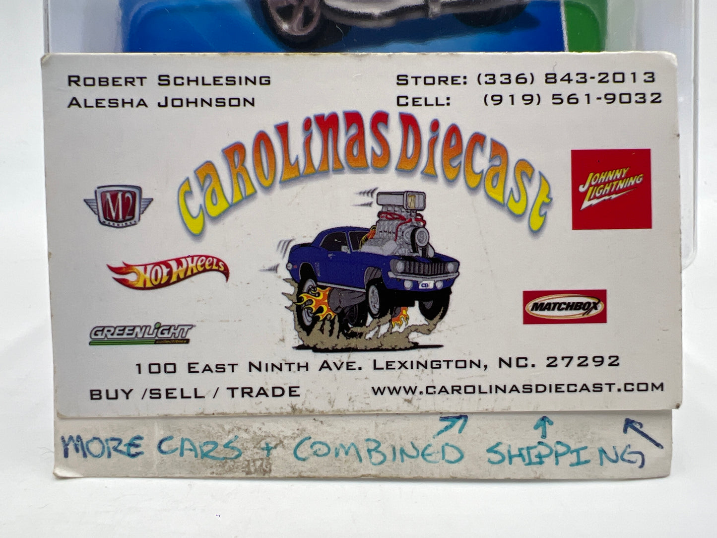 2009 Hot Wheels Super Treasure Hunt #52 55 Chevy Pink W/Protector