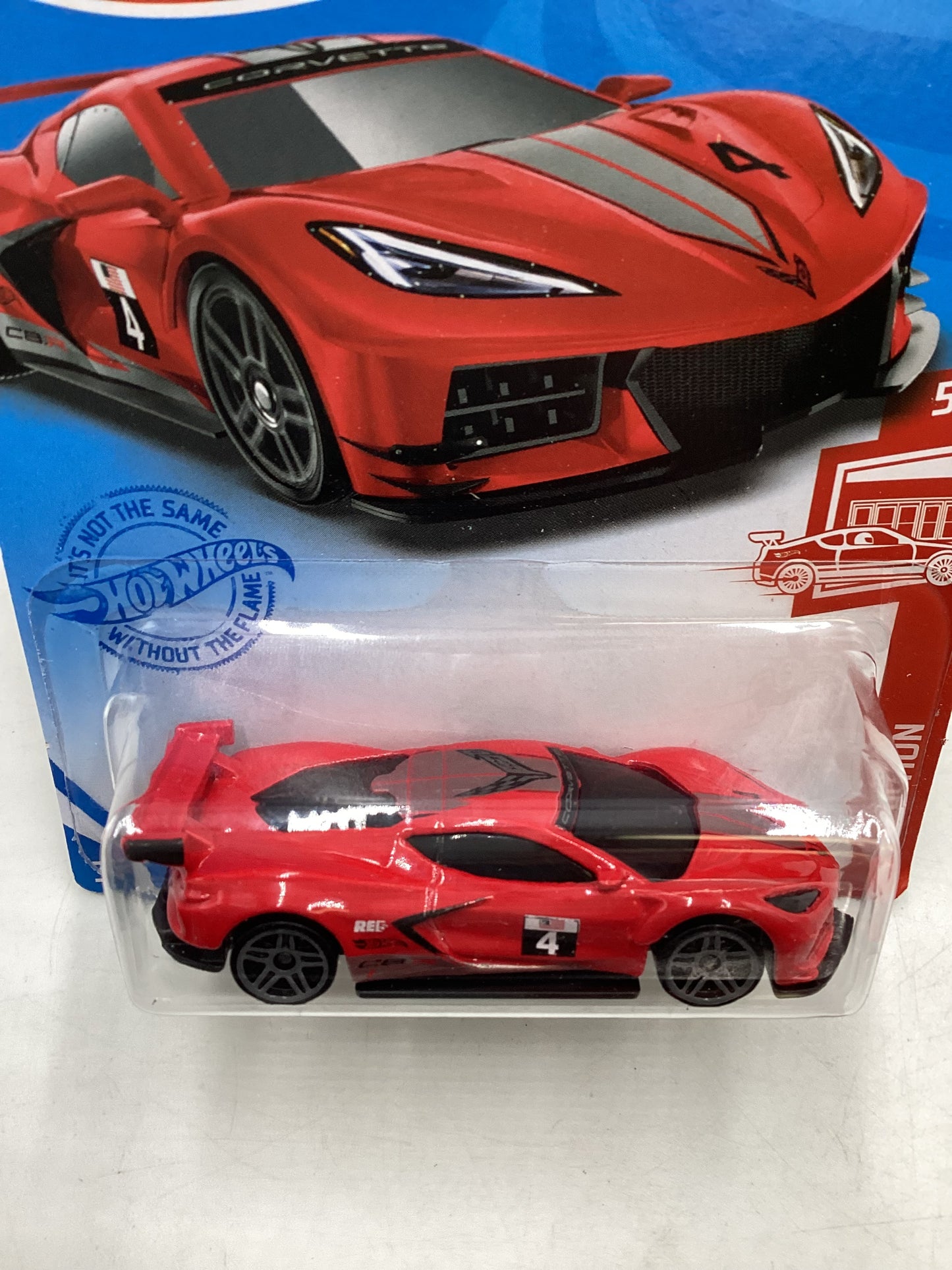 2021 Hot Wheels #105 Red Edition Corvette C8.R 143G