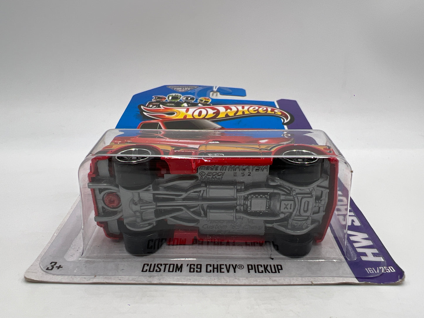 2013 Hot Wheels Showroom #161 Custom 69 Chevy Pickup Red