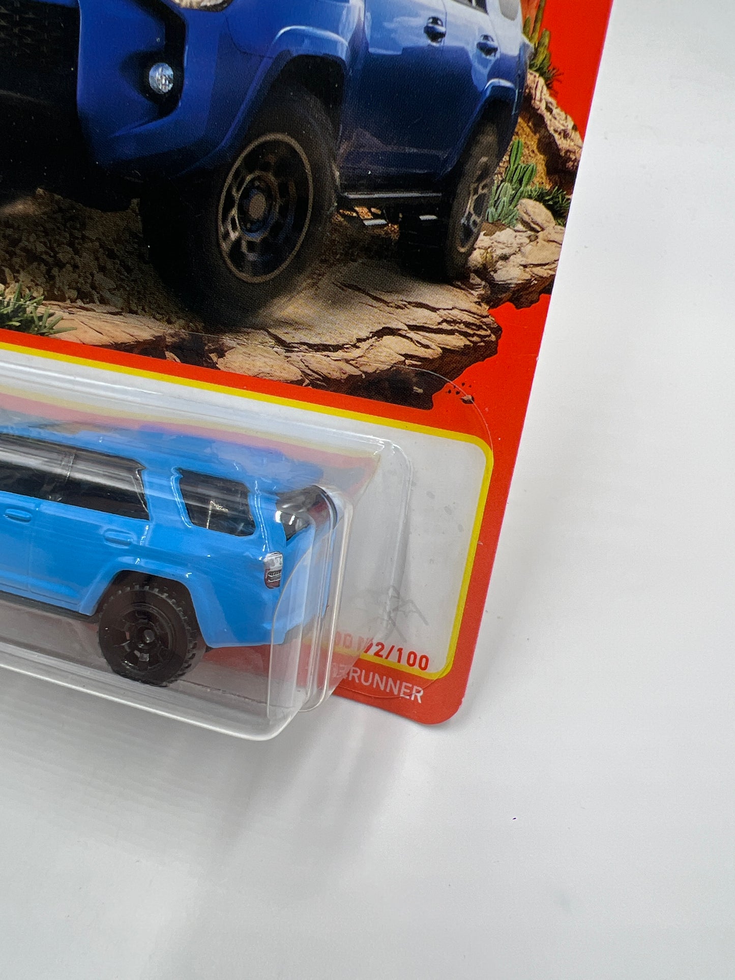 2023 Matchbox #92 Toyota 4Runner Light Blue 208D