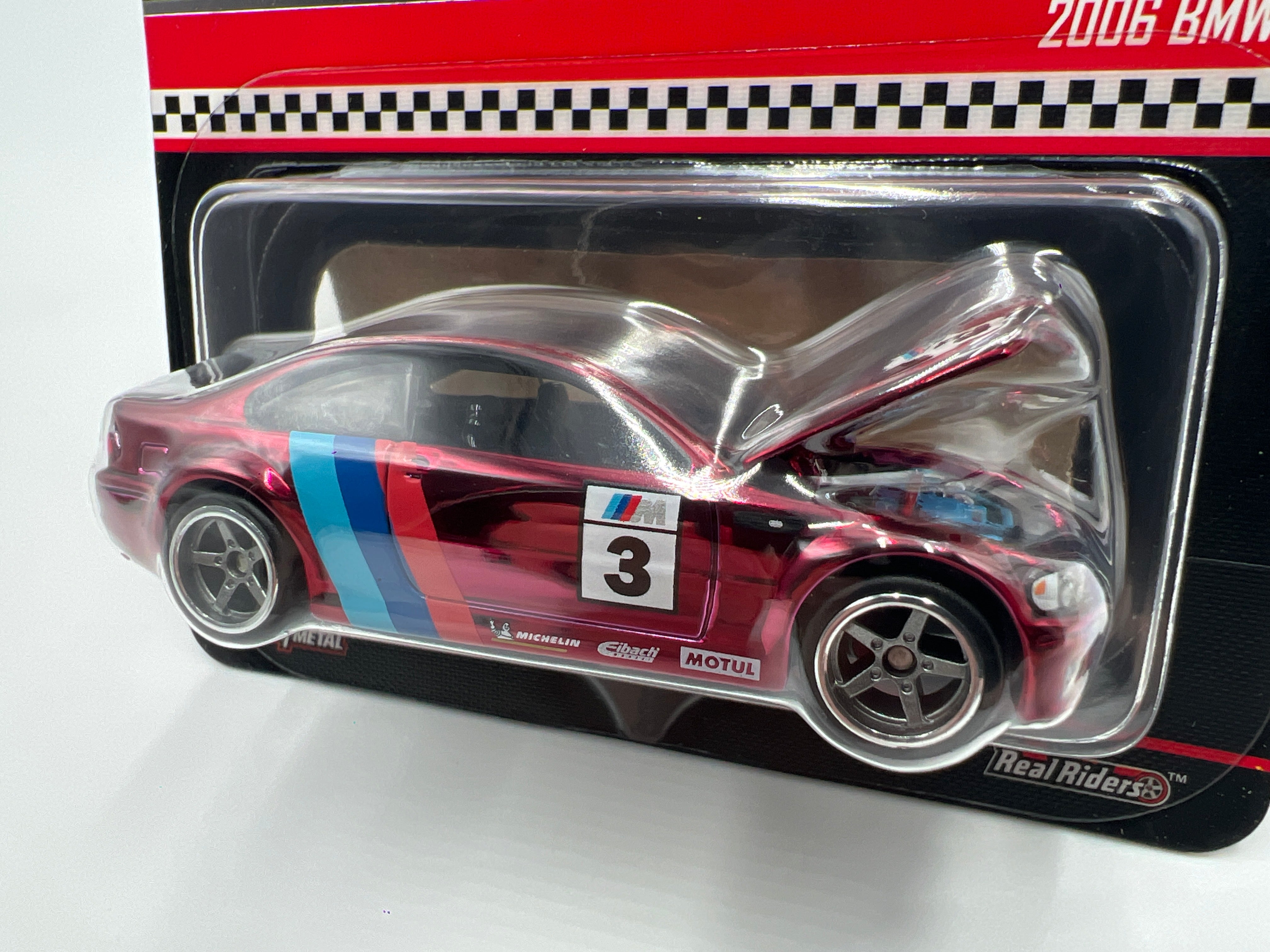 2025 Hot Wheels RLC Exclusive 2006 BMW M3 Red W/Protector
