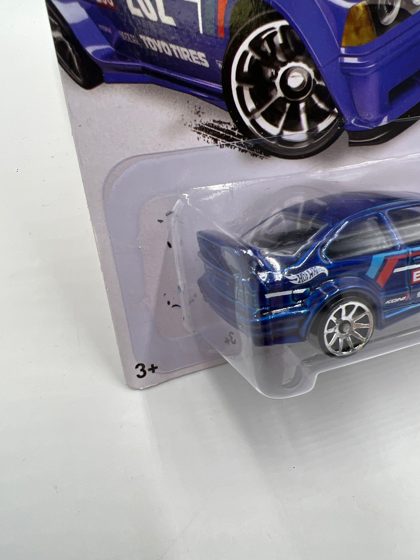 2015 Hot Wheels Race #146 BMW E36 M3 Race Blue 108A