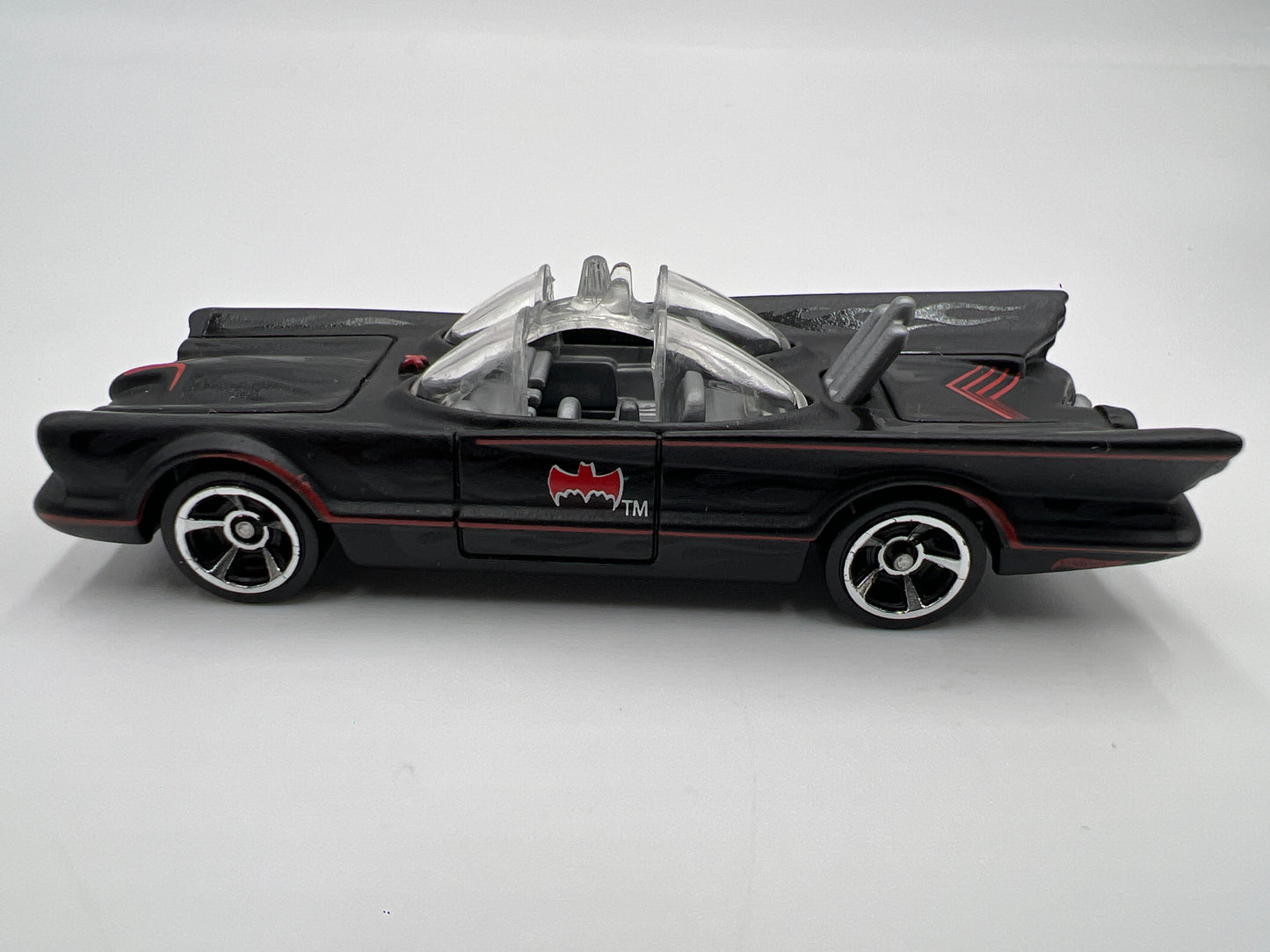 Hot Wheels 1/64 TV Series Batmobile Matte Black Loose