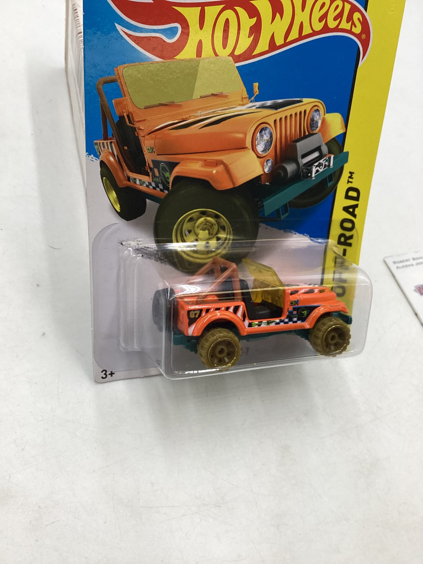 2015 Hot Wheels Treasure Hunt #101 Jeep CJ-7 Orange 277D