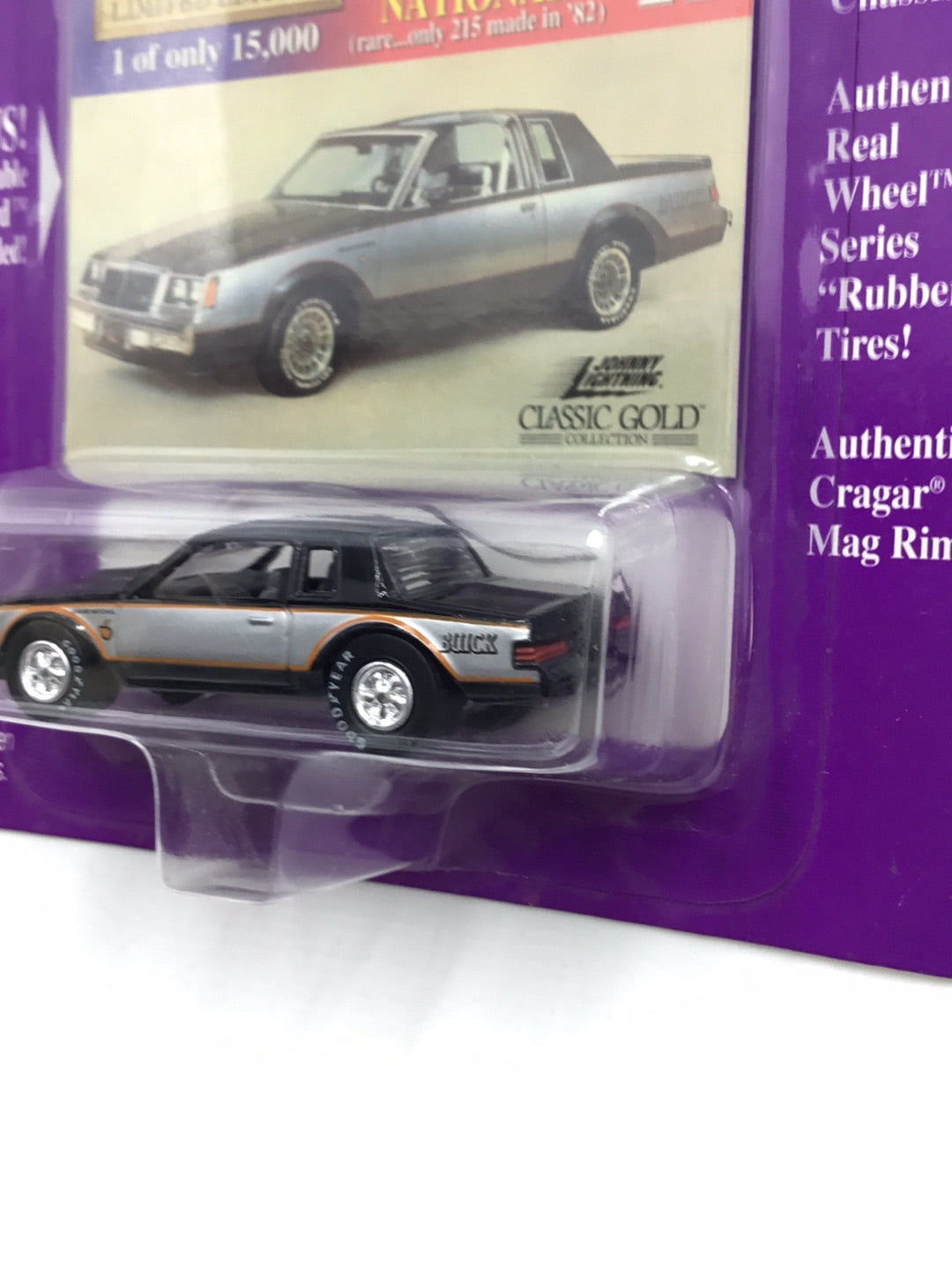 JOHNNY LIGHTNING CLASSIC GOLD 1982  Buick Grand National #21 QQ4