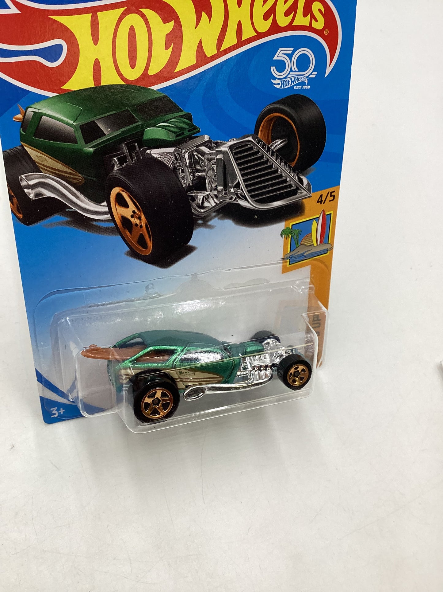 2018 Hot Wheels Kmart Exclusive Surf Crate Green 237D