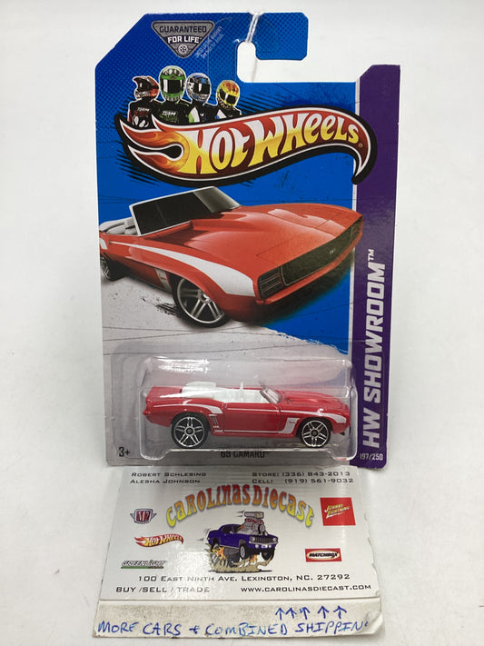 2013 Hot Wheels #197 69 Camaro 5G