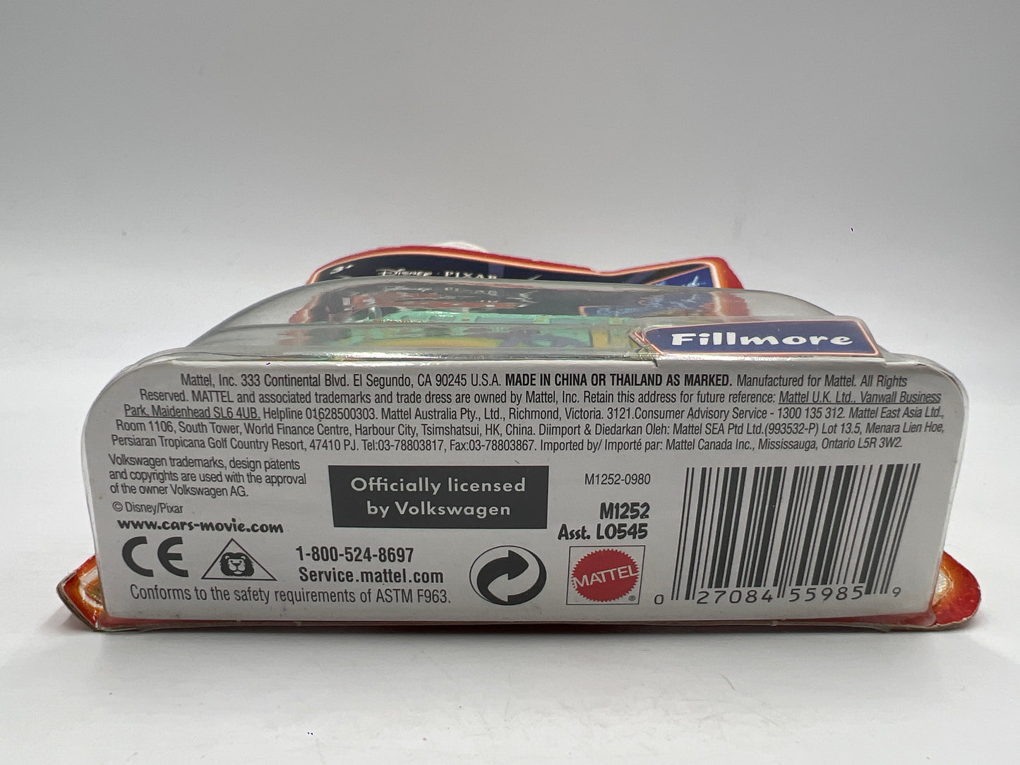 Disney Pixar Cars Supercharged Fillmore #1 137i