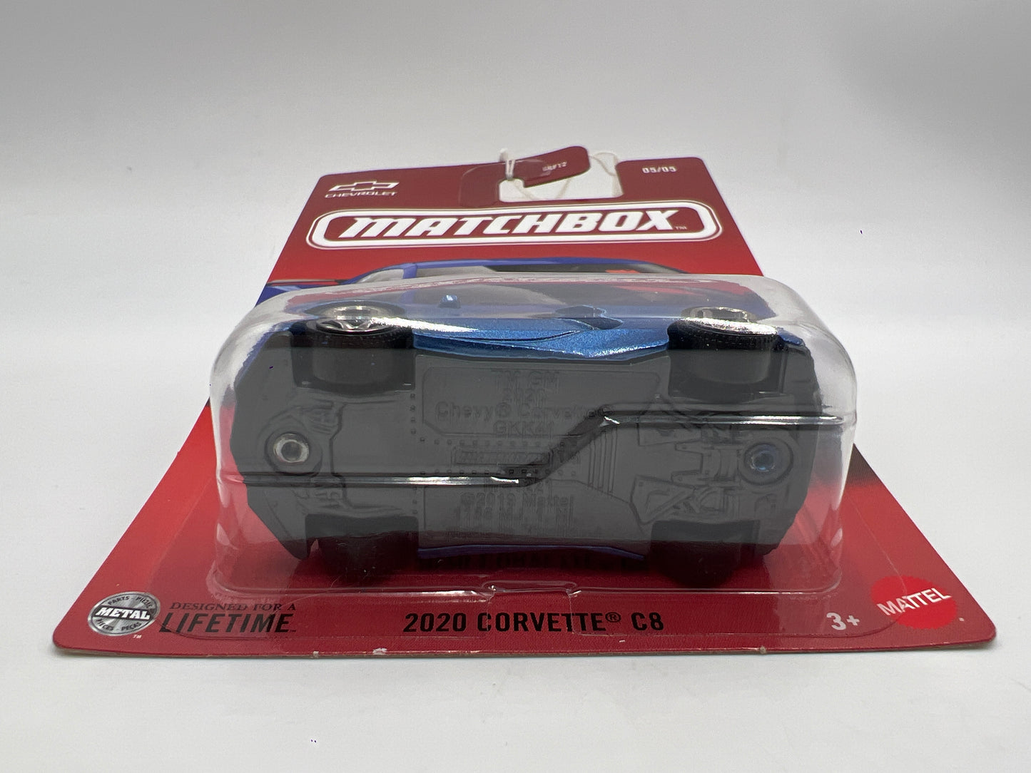 2025 Matchbox Themed Sports Cars #5 2020 Corvette C8 Blue 156o