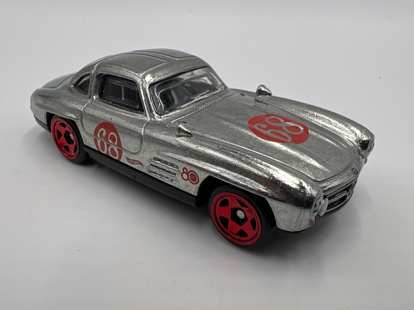 2025 Hot Wheels Mattel 80 Years Replay The Classics Zamac Mercedes-Benz 300 SL Loose