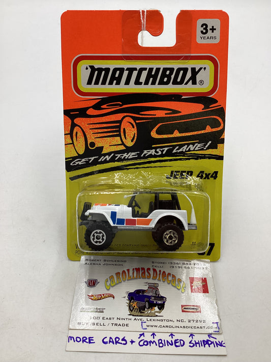 Matchbox #37 Jeep 4X4 208D