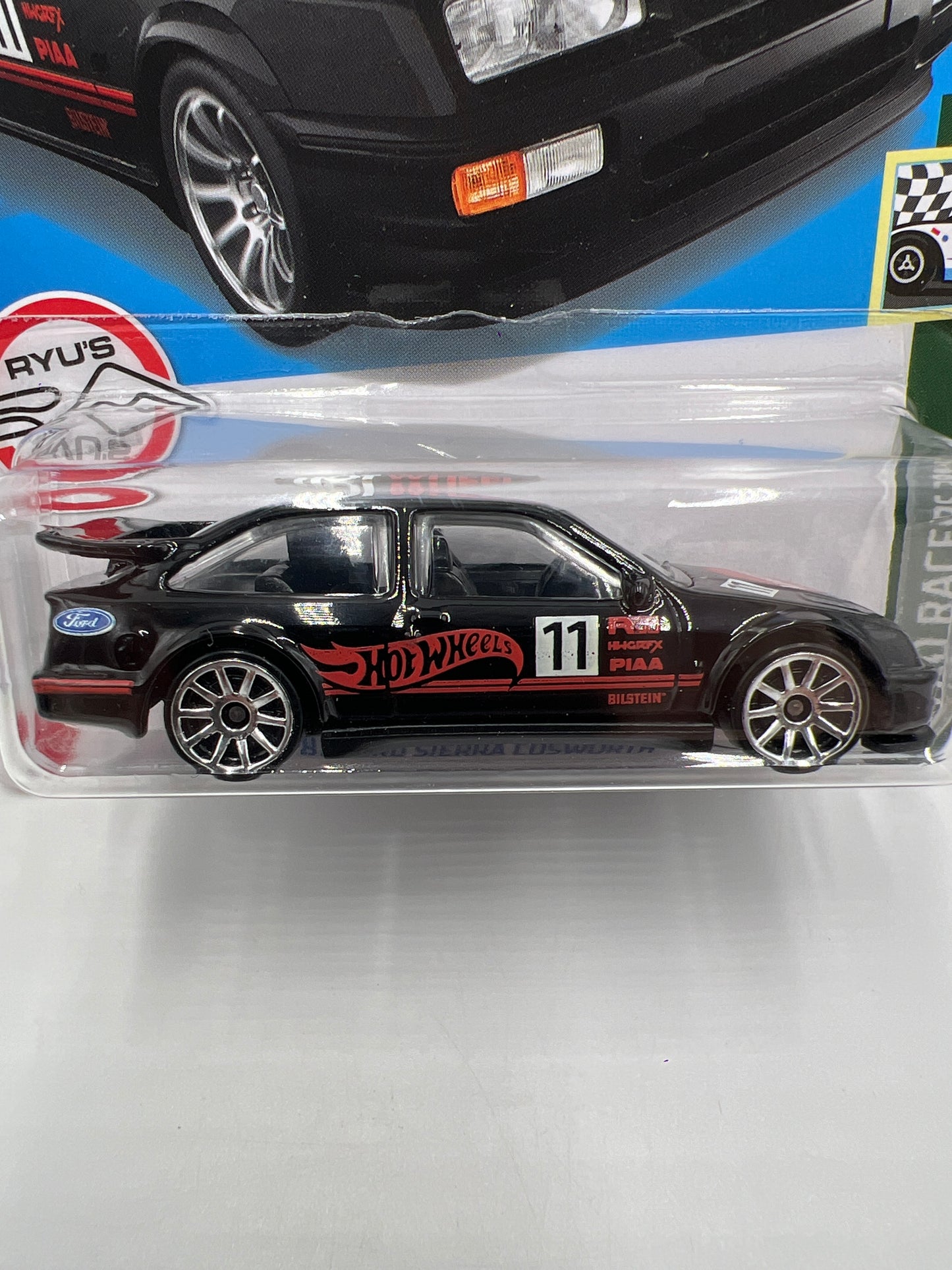 2022 Hot Wheels Retro Racers #33 87 Ford Sierra Cosworth Black 24G