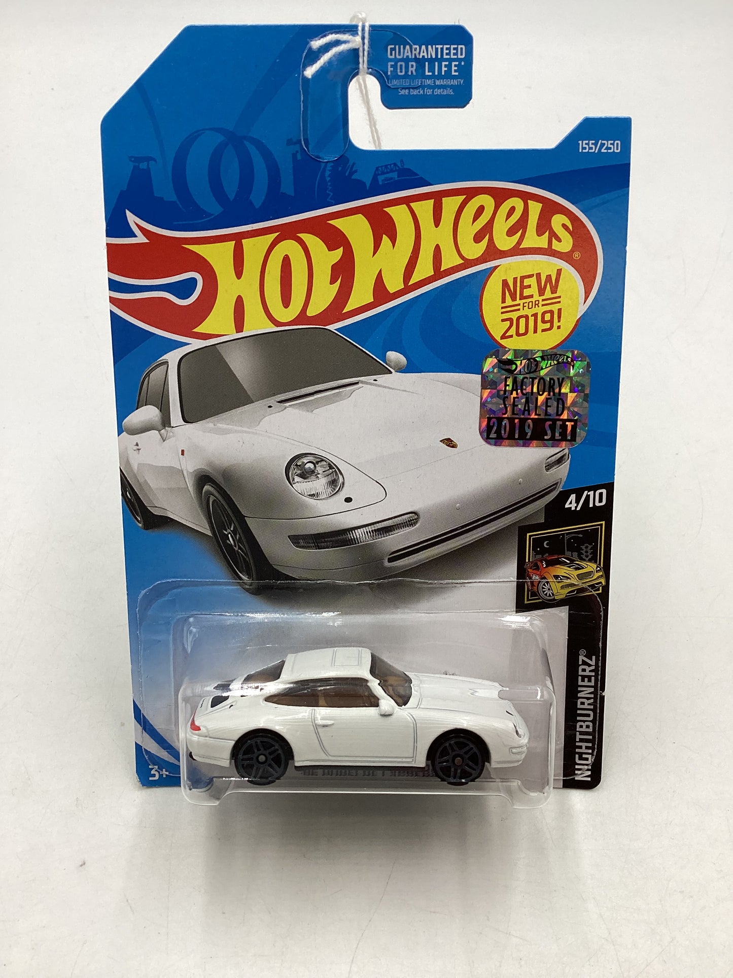 2019 Hot wheels Factory Sealed #155 ‘96 Porsche Carrera White 100D