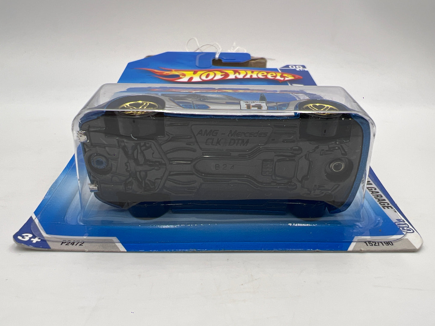 2009 Hot Wheels Dream Garage #152 Mercedes AMG CLK DTM Blue 90A