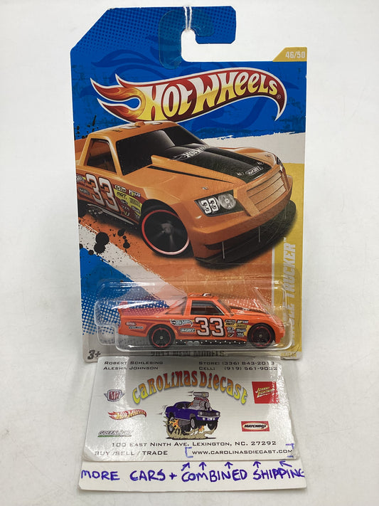 2011 Hot Wheels #46 Circle Tracker Orange 50F