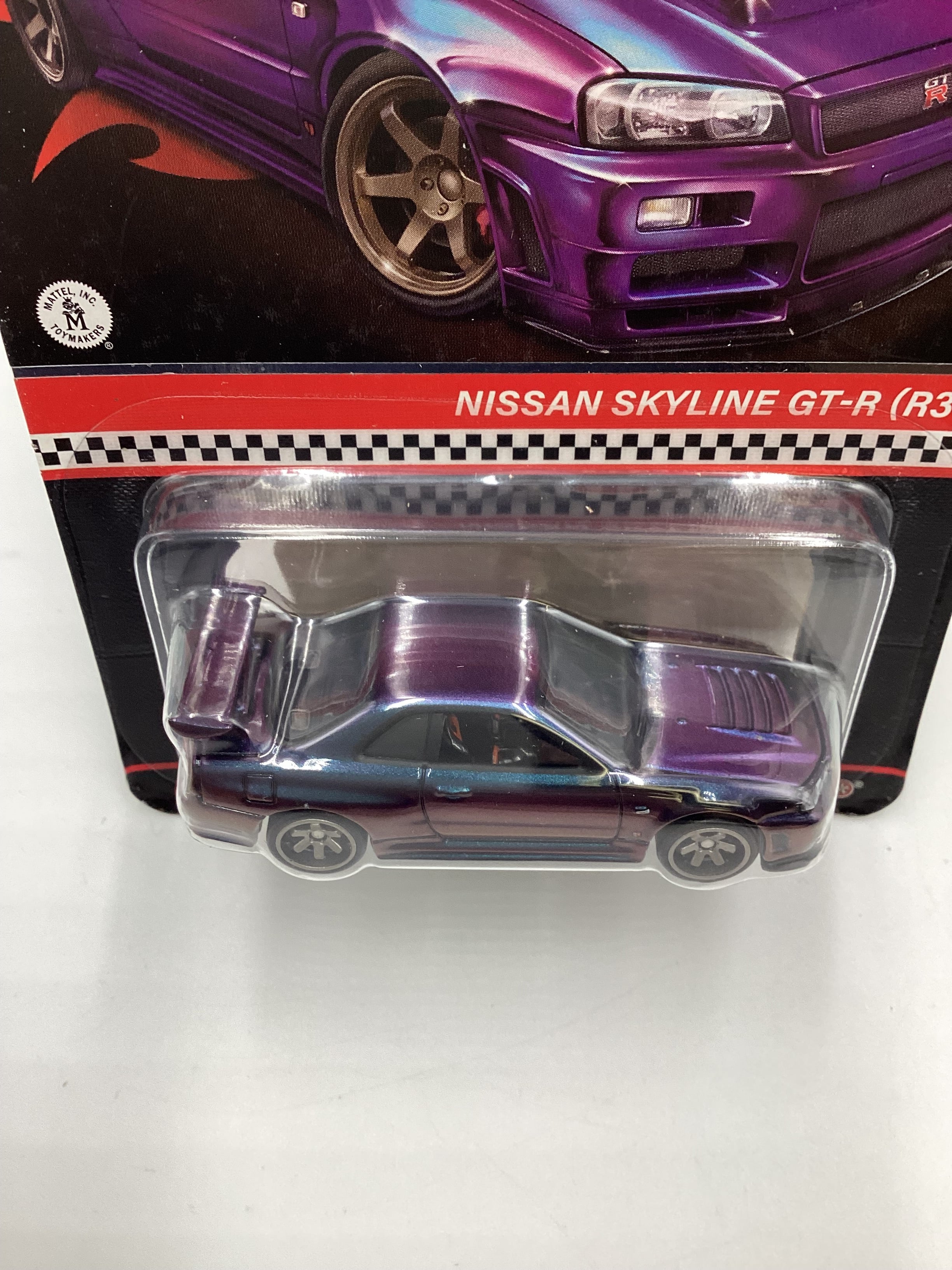 ホットウィール RLC スカイライン GT-R R34 カメレオン Hot Wheels 2024 Red Line Club Nissan Skyline GT-R (R34) Purple