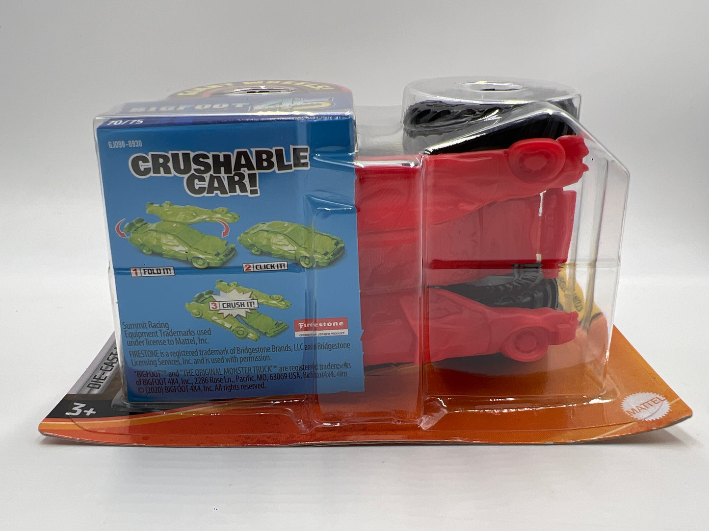 2020 Hot Wheels Monster Trucks Stunt Storm #70 Bigfoot 45th Anniversary 135E