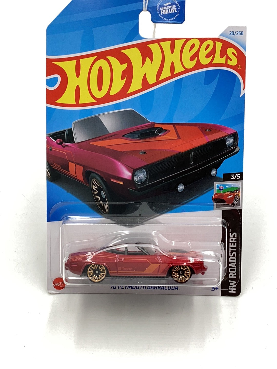 Hot Wheels 2024 F Case #20 70 Plymouth Barracuda 51A