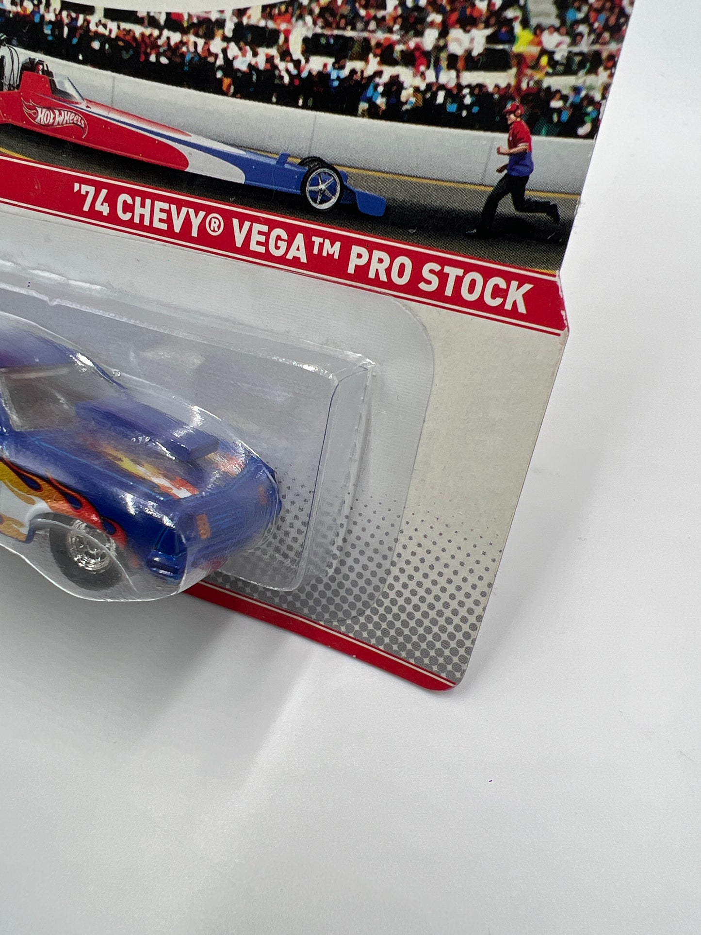 Hot Wheels Racing Premium NHRA Drag Racing 74 Chevy Vega Pro Stock Lil Wonder Blue 243D