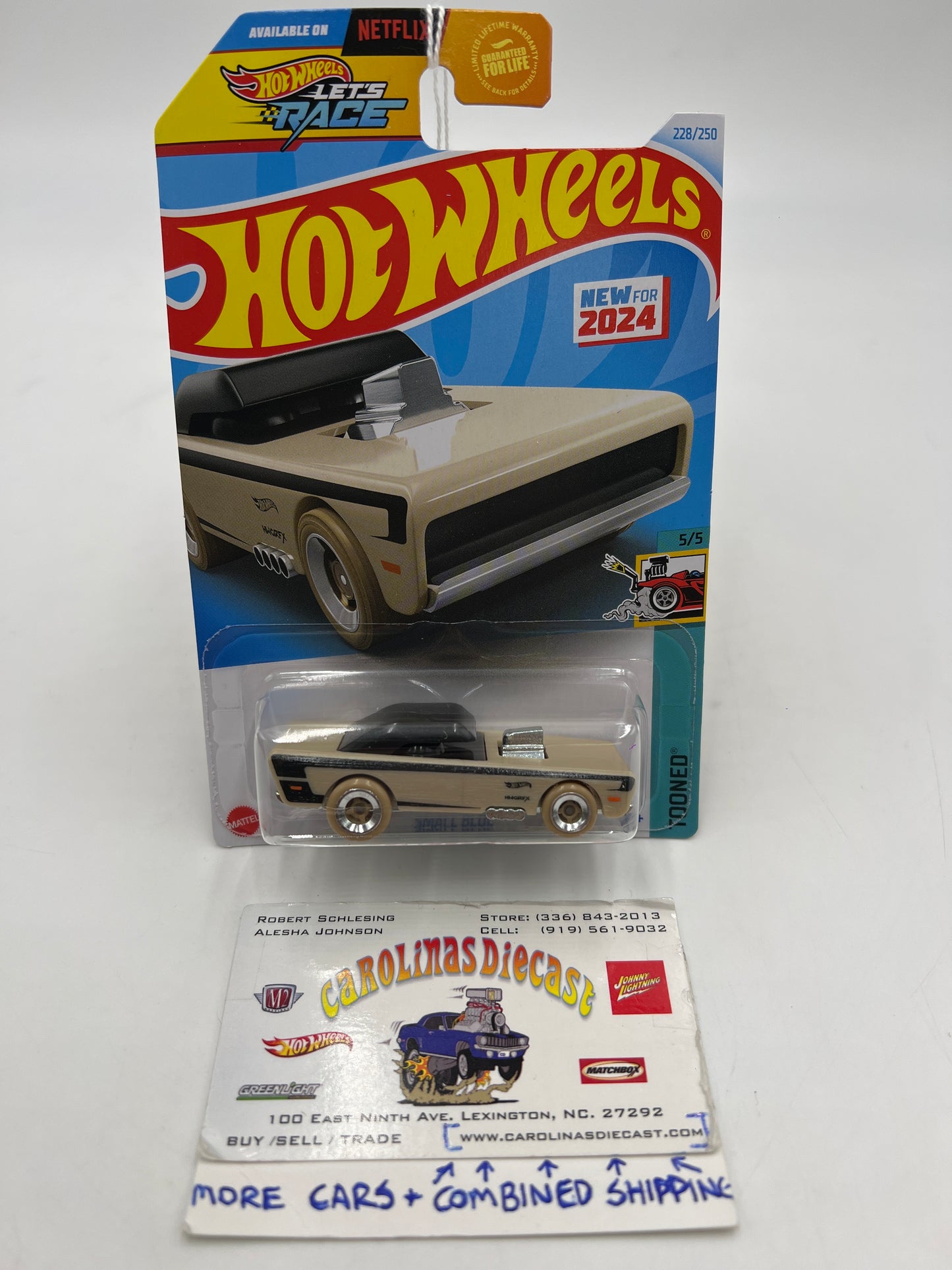 2024 Hot Wheels N Case #228 Tooned Small Bloc 115H