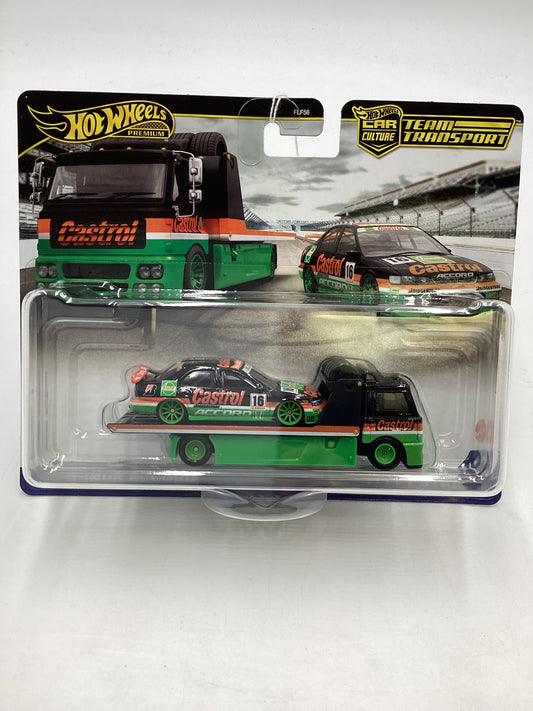 Hot wheels 2024 Team transport #65 ‘96 Honda Accord / Fleet Street Castrol 281B