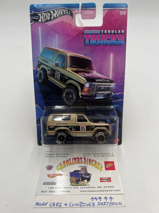 2024 Hot Wheels Tubular Trucks 3/5 1985 Ford Bronco 160F