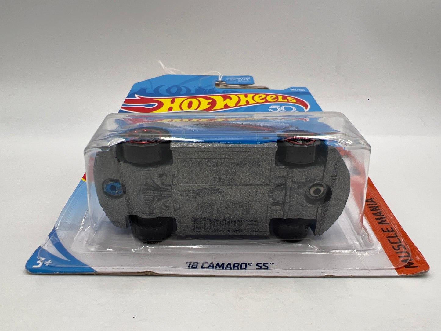 2018 Hot Wheels Muscle Mania #265 18 Camaro SS Blue 6D