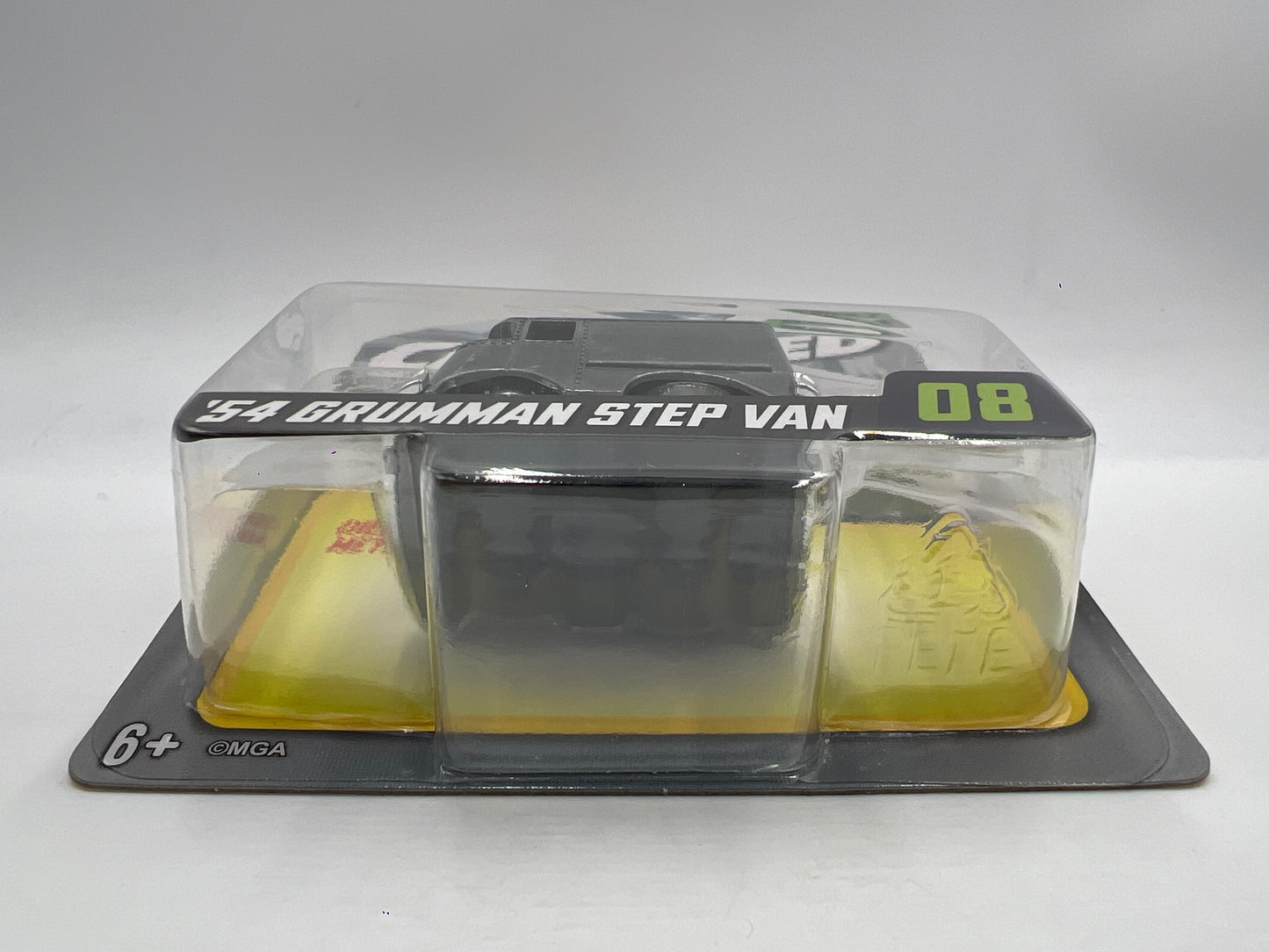 MGA Car Tuned Series 7 #8 54 Grumman Step Van Raw Metal