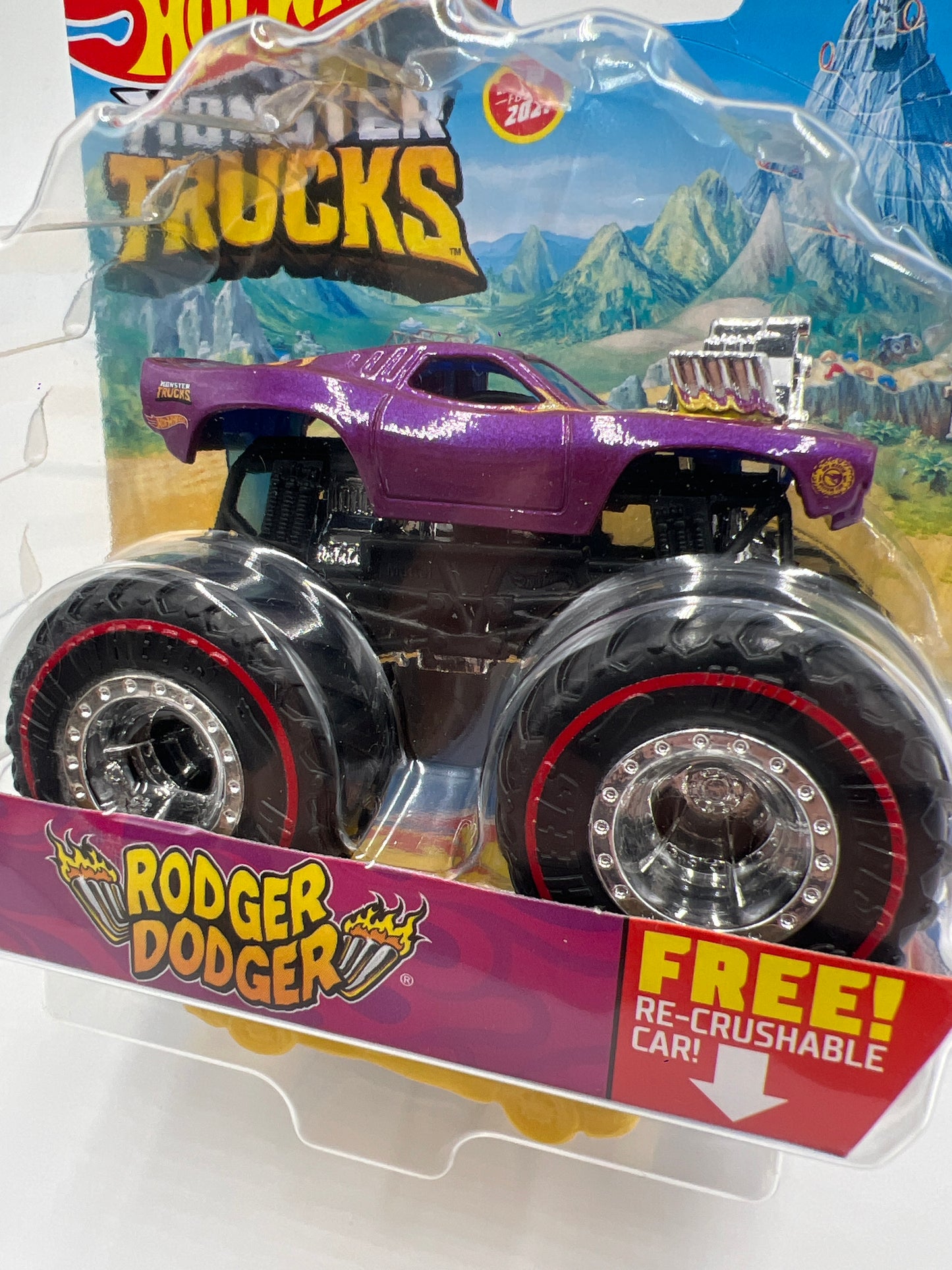 2021 Hot Wheels Monster Trucks Treasure Hunt Rodger Dodger