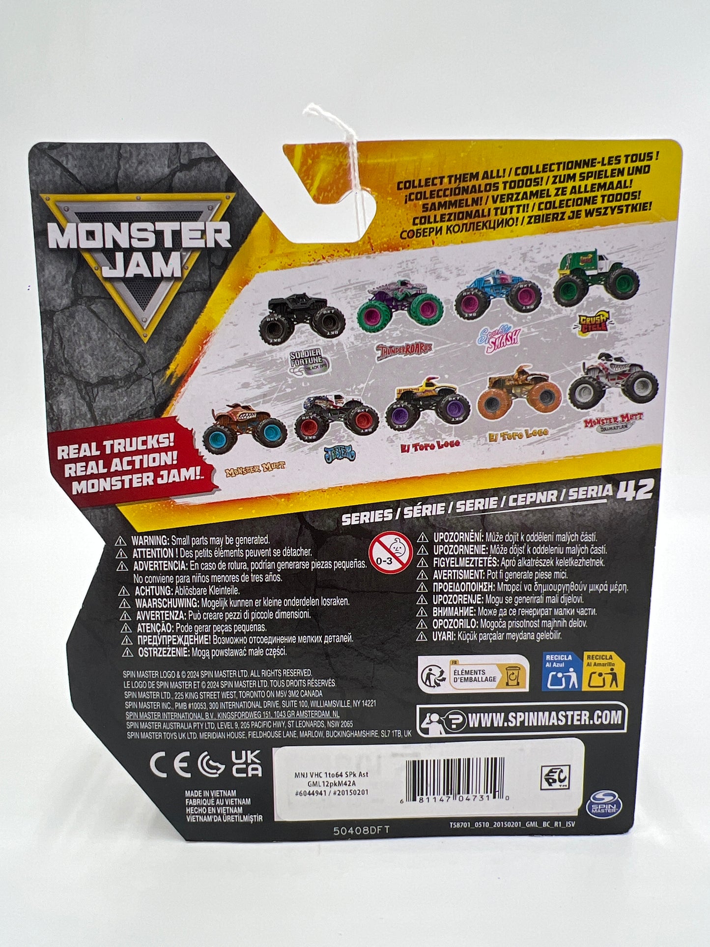 2025 Monster Jam Series 42 World Finals Jester 127B
