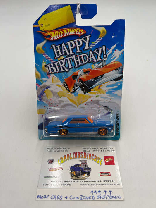 2010 Hot Wheels Happy Birthday 65 Pontiac GTO 158H