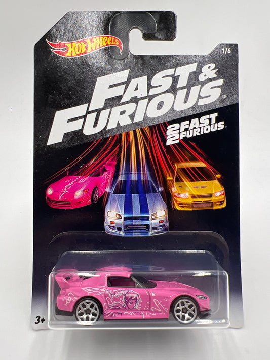 Hot Wheels Fast and Furious #1 Honda S2000 Pink Suki W/Protector