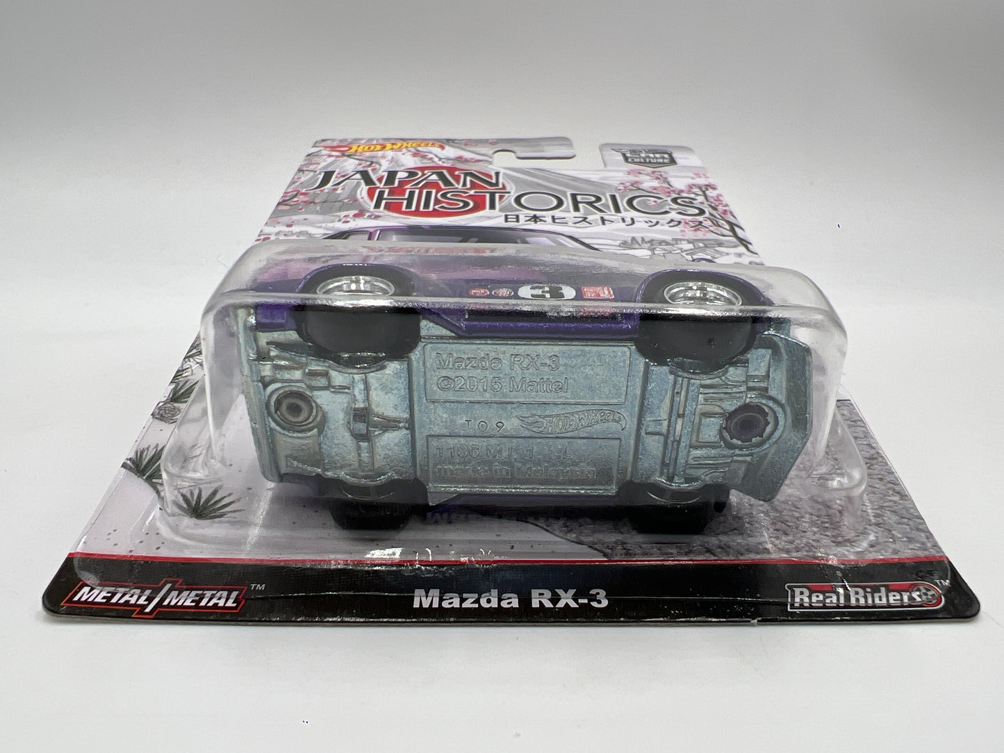 Hot Wheels Car Culture Japan Historics 1 #5 Mazda RX-3 Purple W/Protector