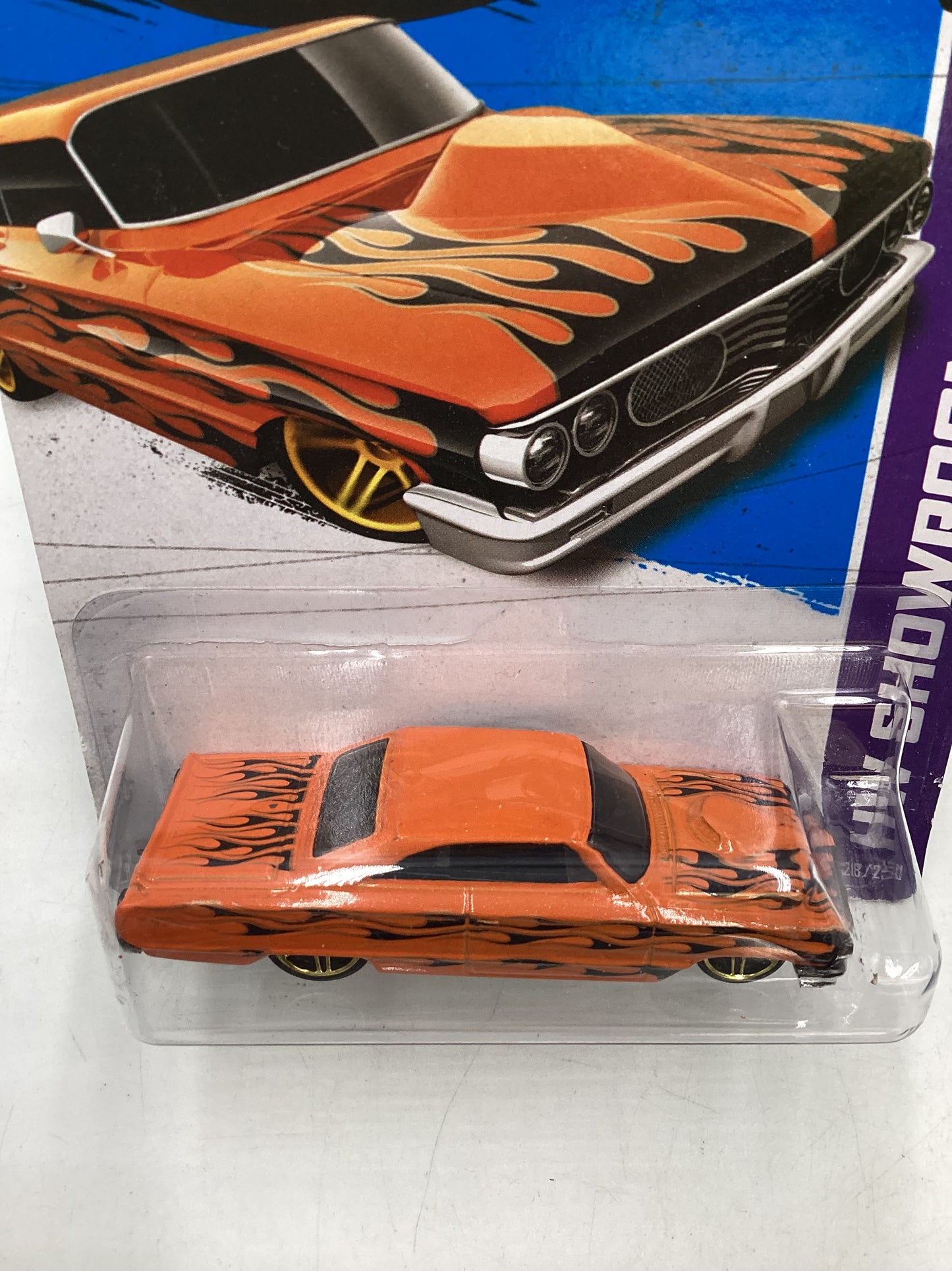 2013 Hot Wheels #218 Custom 64 Galaxie 500 Orange 30G