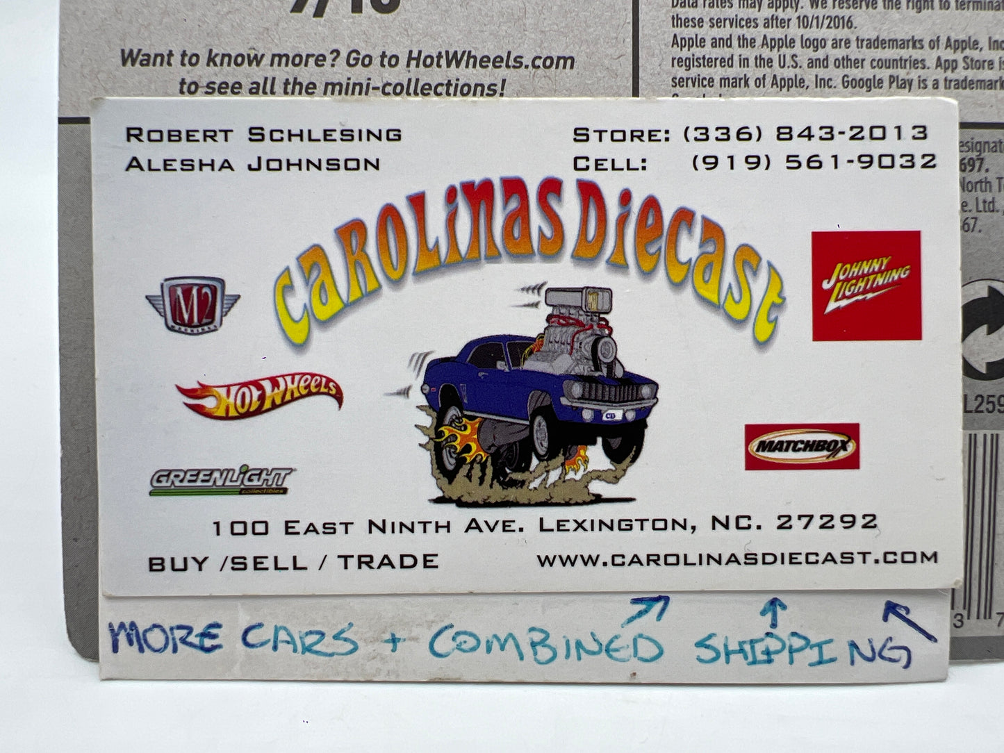 2016 Hot Wheels Night Burnerz #89 Custom 01 Acura Integra GSR White 82A