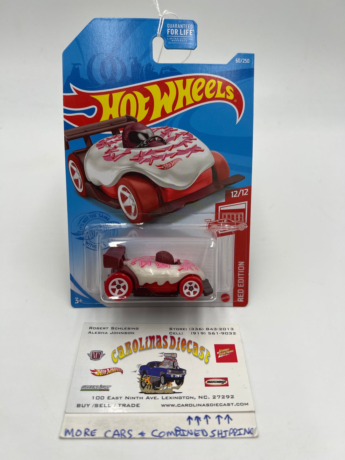 2021 Hot Wheels Target Exclusive Red Edition #60 Donut Drifter 144B