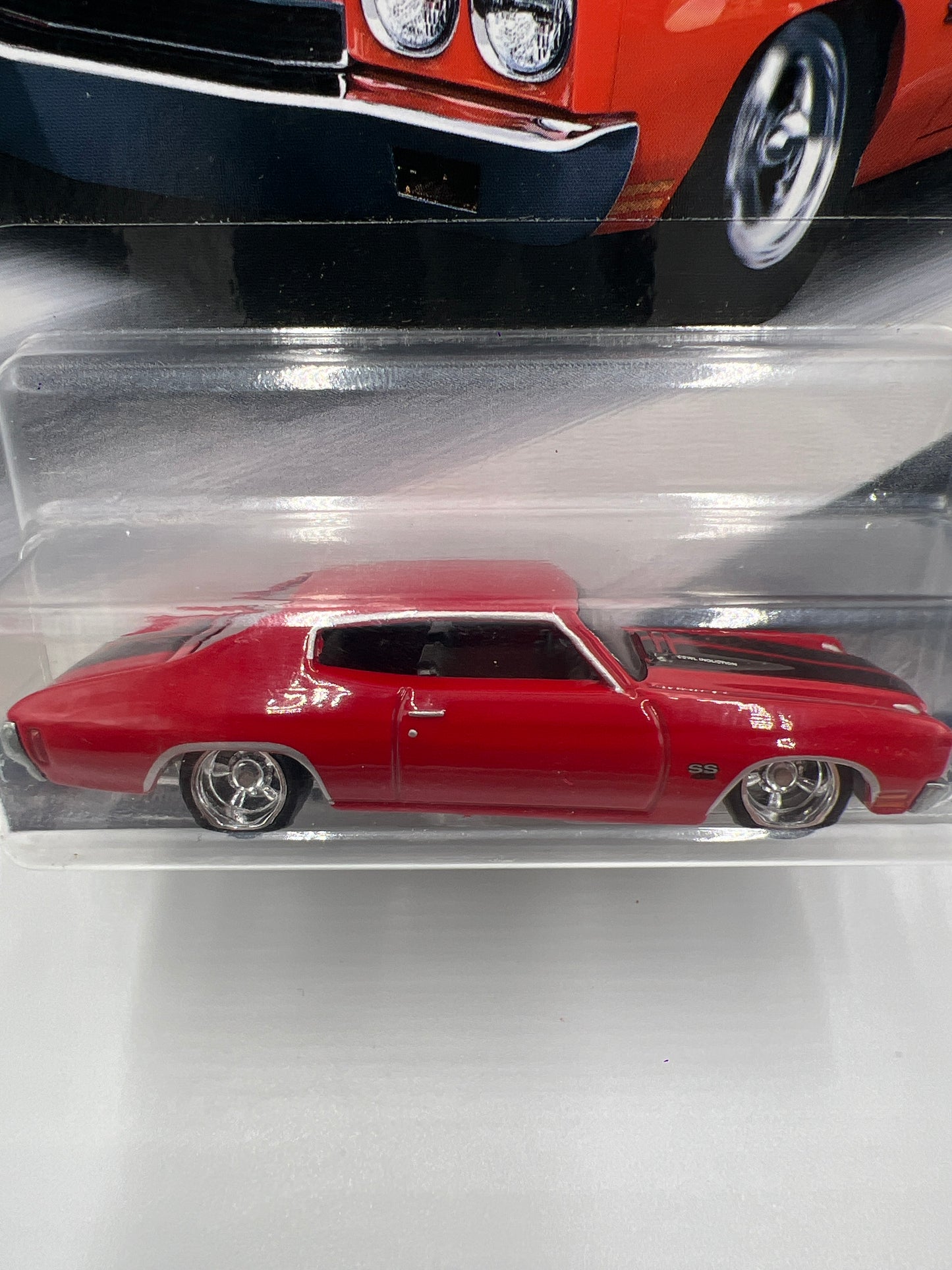 Hot Wheels Premium Fast & Furious #1 1/4 Mile Muscle 1970 Chevrolet Chevelle SS Red Card Not Perfect 251A